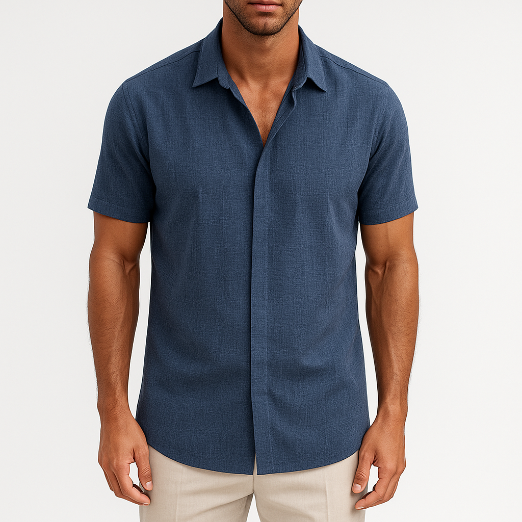CAVETON | Refined Linen Shirt