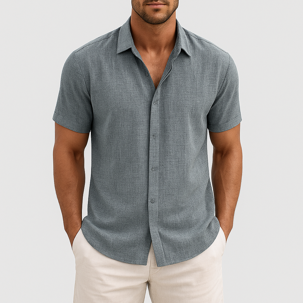 CAVETON | Refined Linen Shirt