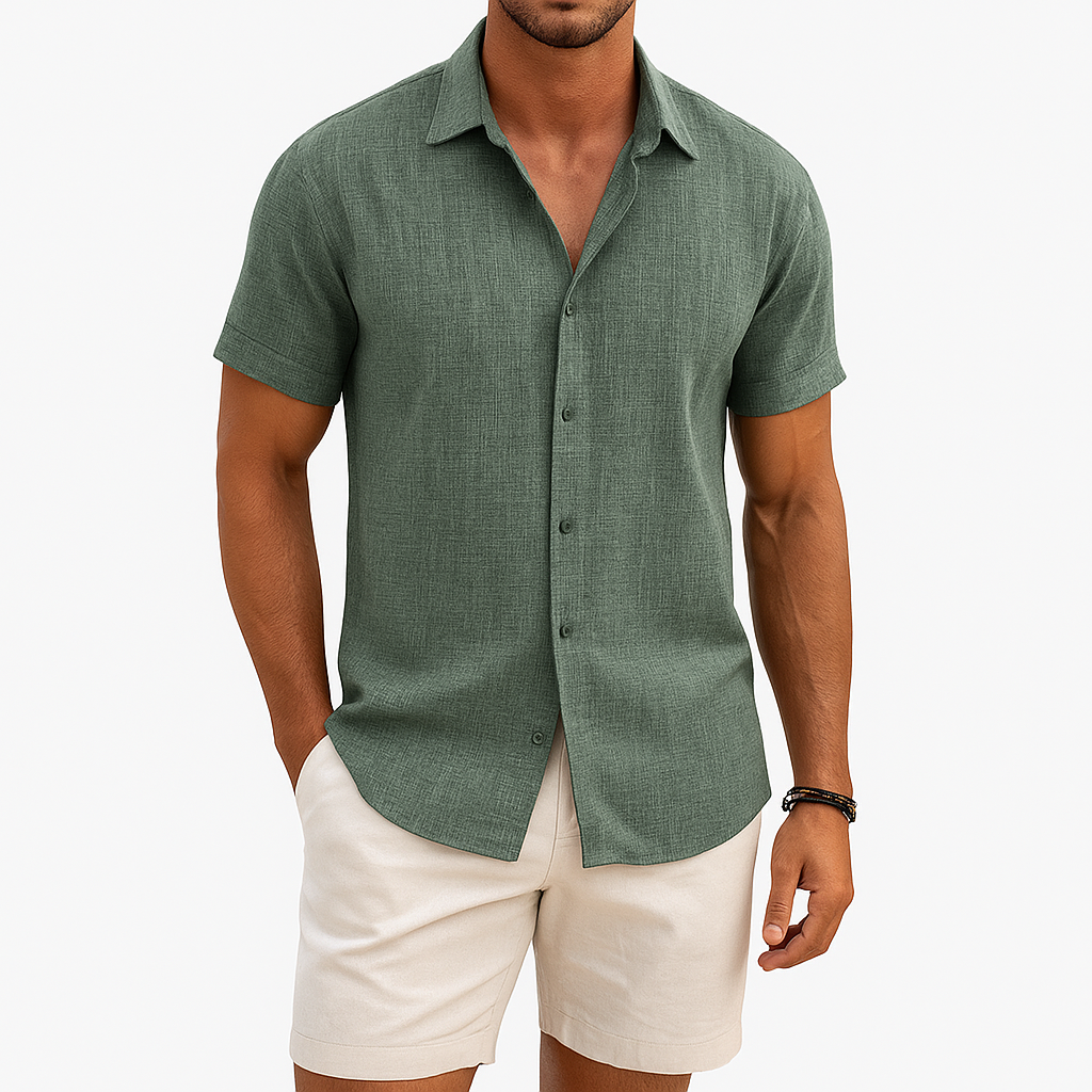 CAVETON | Refined Linen Shirt