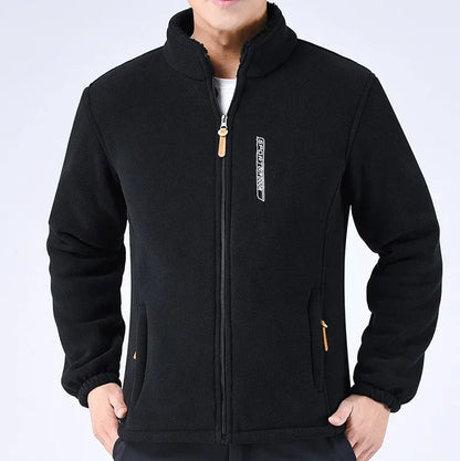 CAVETON|  Alpine – Men’s Fleece-Lined Jacket, Warm & Modern, Ideal for Casual and Smart-Casual Wear