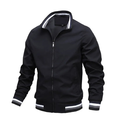 CAVETON | Montclair Jacket – Men’s Lightweight Windproof Jacket, Modern & Versatile for Smart-Casual and Everyday Wear