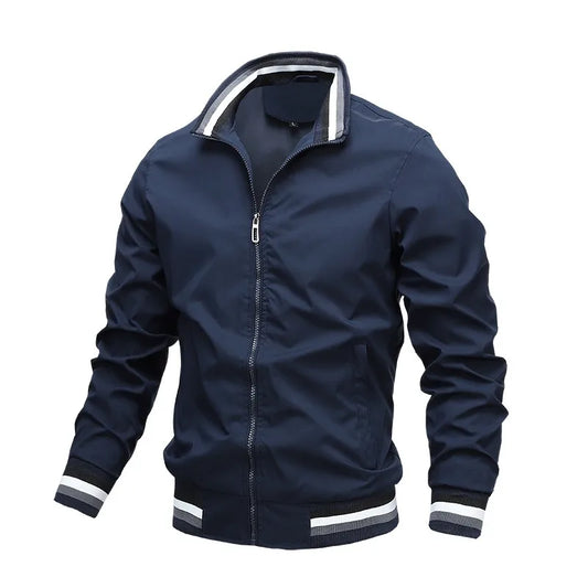 CAVETON | Montclair Jacket – Men’s Lightweight Windproof Jacket, Modern & Versatile for Smart-Casual and Everyday Wear